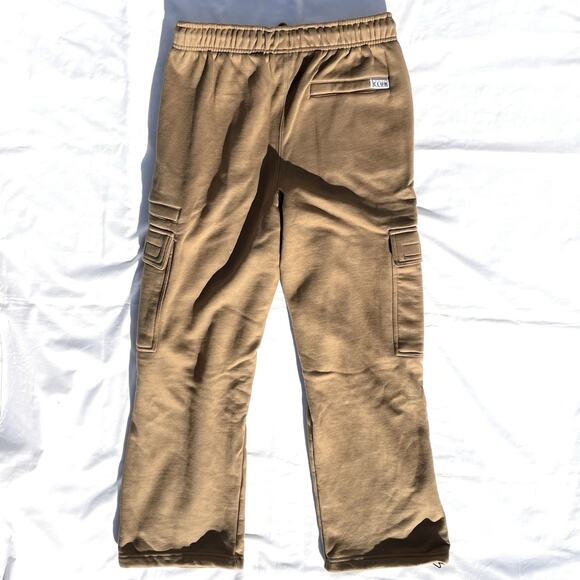 Pro Club Heavy Weight Sweatpants Mens Medium Brown Cargo Pants - Picture 4 of 7